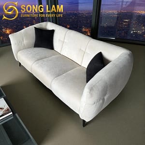 Sofa Băng Bo Cong Hiện Đại Ivory SIU01138 - Ảnh 2