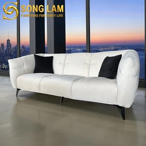 Sofa Băng Bo Cong Hiện Đại Ivory SIU01138 - Ảnh 1
